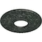 Ekena Millwork Hurley Medallion (Canopies up to 7 1/4"), 22 1/8"OD x 7 1/4"ID x 1 3/4"P, Painted Turtle Crackle CM26HUPTC - alternate 2